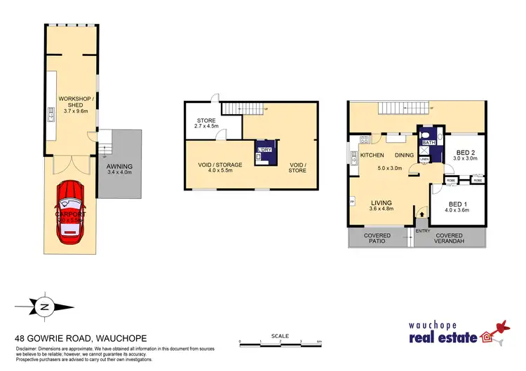 Floorplan of Homely house listing, 48 Gowrie Road, Wauchope NSW 2446