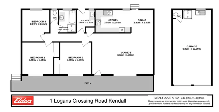 Floorplan of Homely house listing, 1 Logans Crossing Road, Kendall NSW 2439