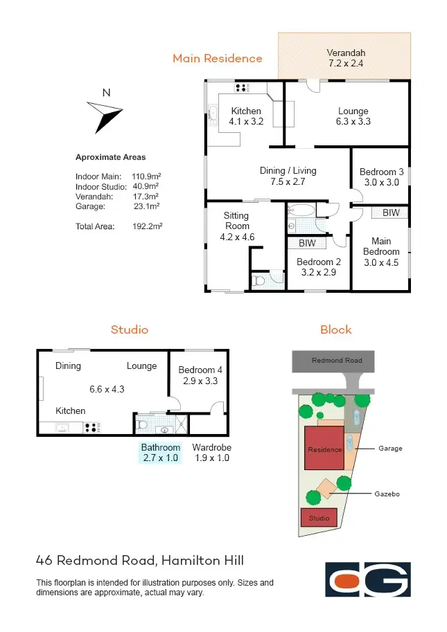 Floorplan of Homely house listing, 46 Redmond Road, Hamilton Hill WA 6163