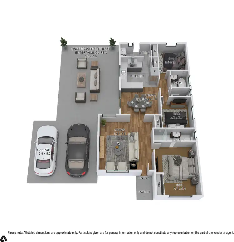 Floorplan of Homely house listing, 14 Flamingo Court, Narre Warren South VIC 3805