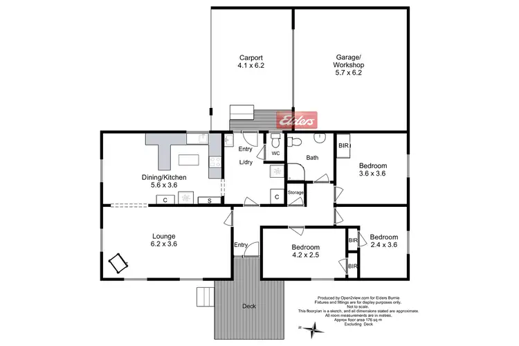 Floorplan of Homely house listing, 6 Sophia Street, Tullah TAS 7321