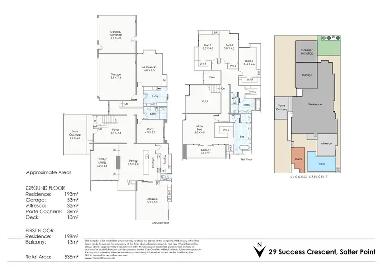 Floorplan of Homely house listing, 29 Success Crescent, Salter Point WA 6152