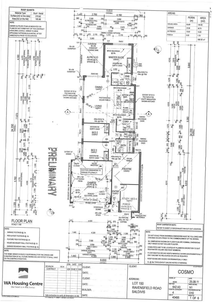Floorplan of Homely house listing, 46 Ravensfield Road, Baldivis WA 6171