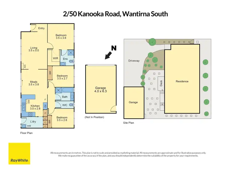 Floorplan of Homely unit listing, 2/50 Kanooka Road, Wantirna South VIC 3152