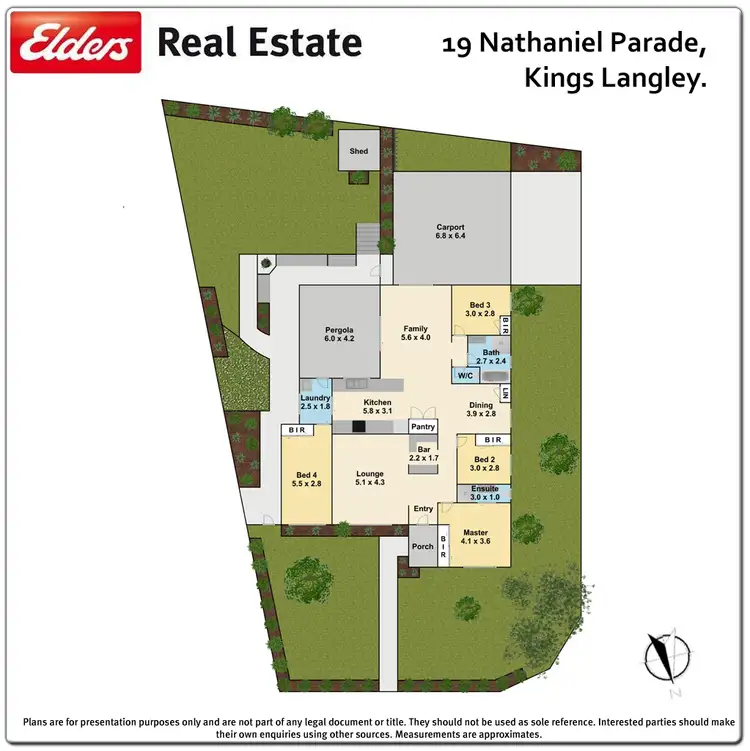 Floorplan of Homely house listing, 19 Nathaniel Parade, Kings Langley NSW 2147