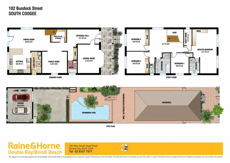 Floorplan of Homely house listing, 102 Bundock Street, Coogee NSW 2034