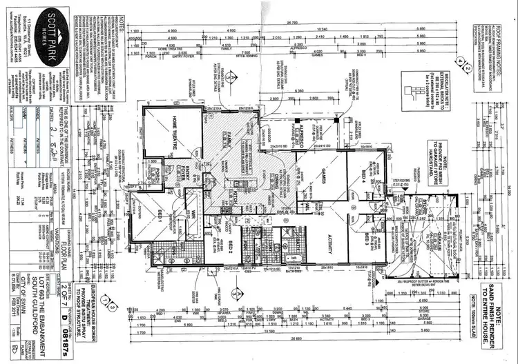 Floorplan of Homely house listing, 5 The Embankment, South Guildford WA 6055