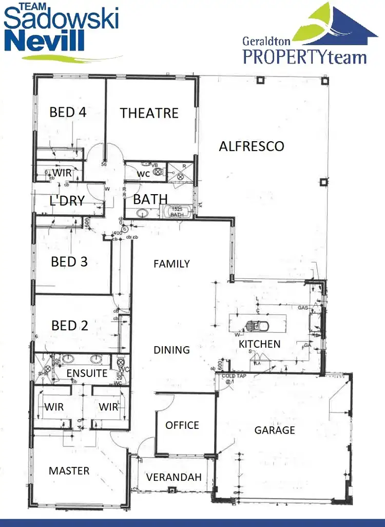 Floorplan of Homely house listing, 3 Compass Link, Sunset Beach WA 6530