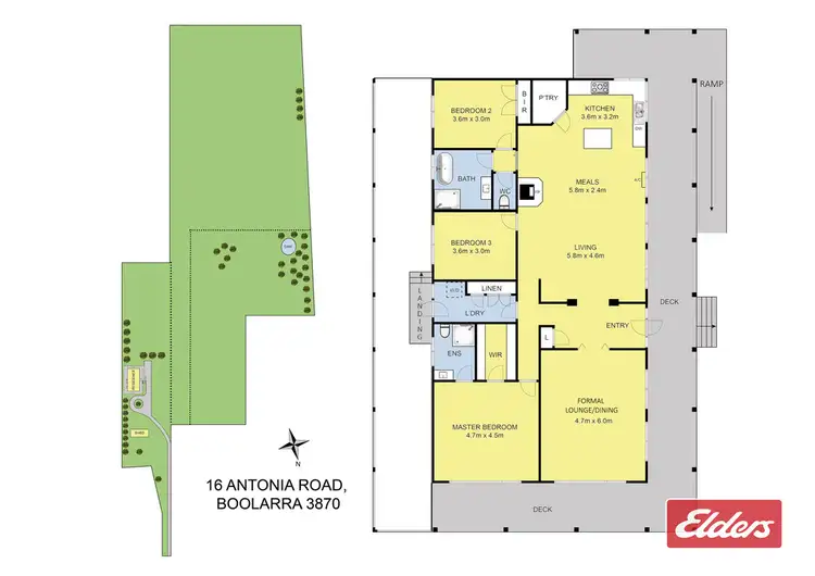 Floorplan of Homely rural property listing, 16 Antonia Road, Boolarra VIC 3870