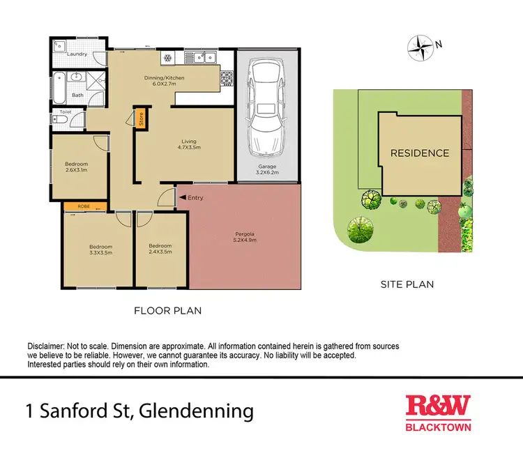Floorplan of Homely house listing, 1 Sanford Street, Glendenning NSW 2761