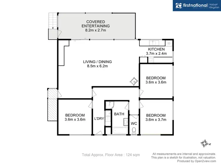 Floorplan of Homely house listing, 27 Harvey Road, Alonnah TAS 7150