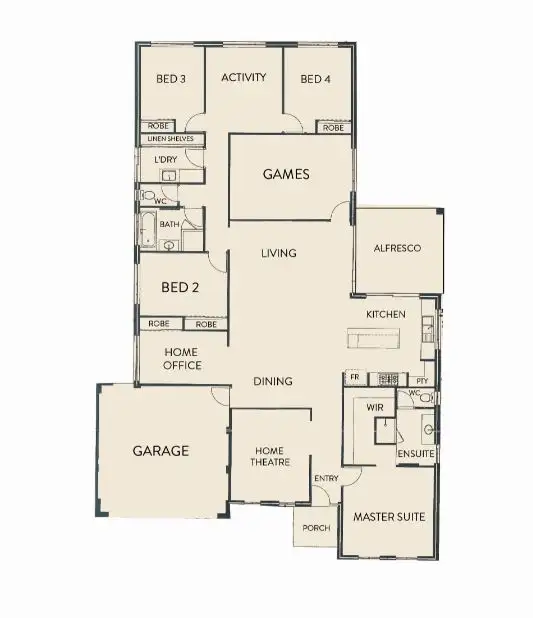 Floorplan of Homely house listing, 7 Bailey Street, South Yunderup WA 6208