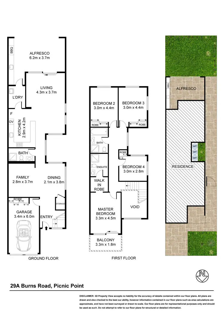 Floorplan of Homely house listing, 29A Burns Road, Picnic Point NSW 2213