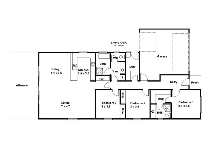 Floorplan of Homely house listing, 81a BOOKPURNONG TERRACE, Loxton SA 5333