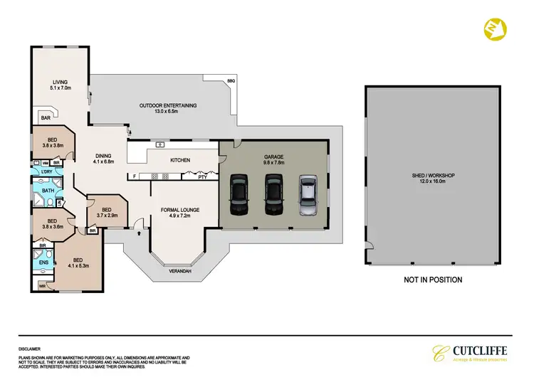 Floorplan of Homely rural property listing, 21 Canoona Avenue, Windsor Downs NSW 2756