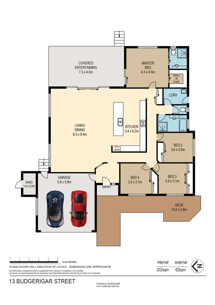 Floorplan of Homely house listing, 13 Budgerigar Street, Upper Kedron QLD 4055