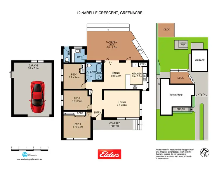 Floorplan of Homely house listing, 12 Narelle Cres, Greenacre NSW 2190