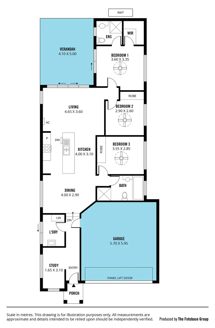Floorplan of Homely house listing, 5 Cabernet Close, Old Reynella SA 5161