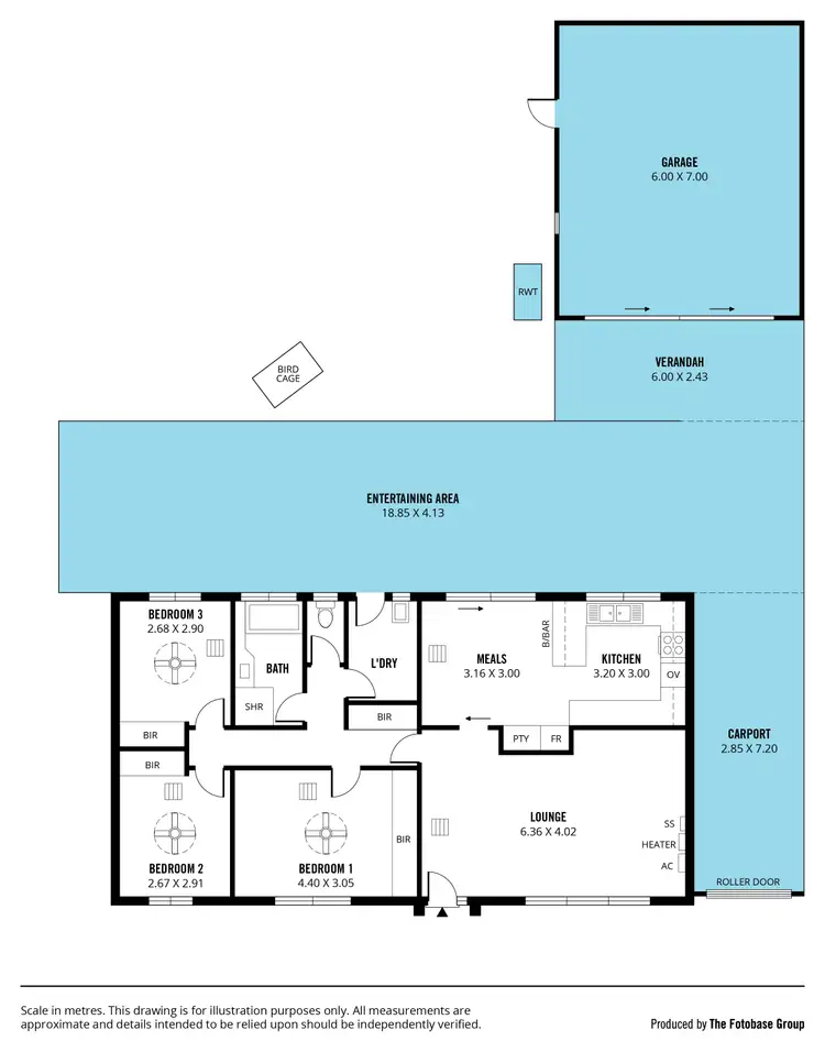 Floorplan of Homely house listing, 20 Barrdickson Crescent, Happy Valley SA 5159