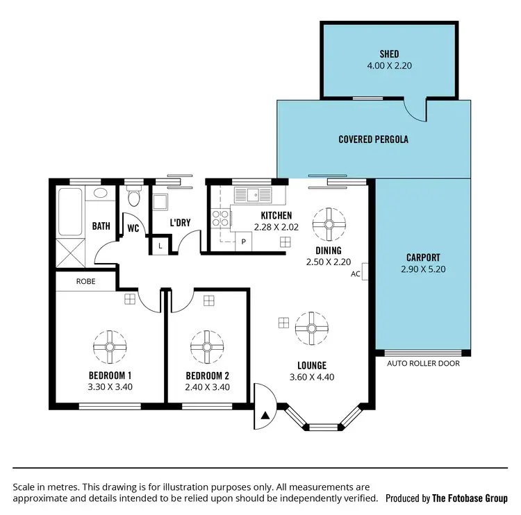 Floorplan of Homely unit listing, 44/129 Smart Road, Modbury SA 5092