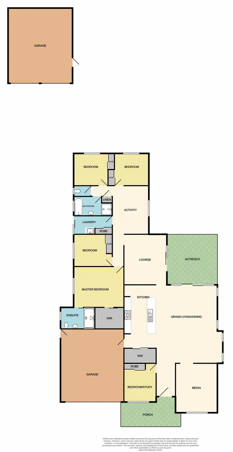Floorplan of Homely house listing, 4 Rampling Avenue, North Rothbury NSW 2335