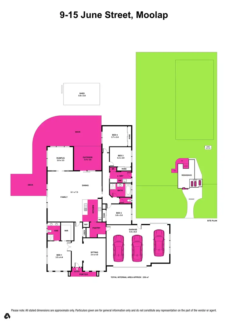 Floorplan of Homely house listing, 9-15 June Street, Moolap VIC 3224