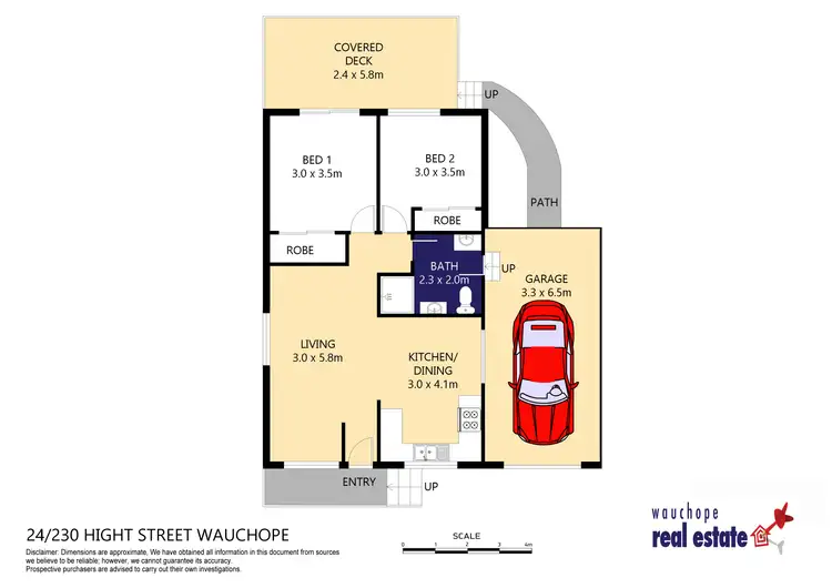 Floorplan of Homely house listing, 24/230 High Street, Wauchope NSW 2446