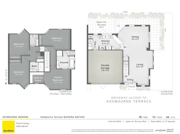Floorplan of Homely house listing, 6/5-7 Ashbourne Terrace, Biggera Waters QLD 4216