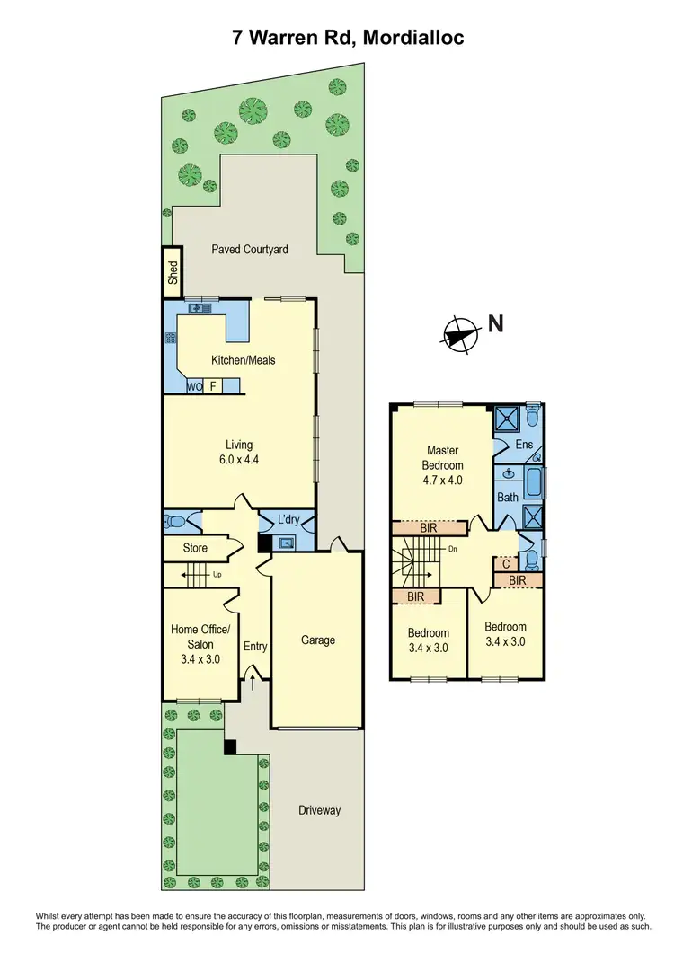 Floorplan of Homely house listing, 7 Warren Road, Mordialloc VIC 3195