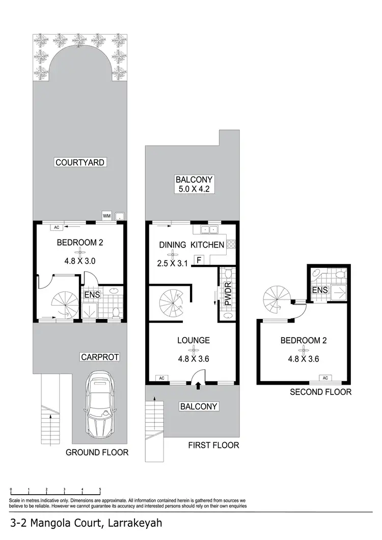 Floorplan of Homely house listing, 3/2 Mangola Court, Larrakeyah NT 820