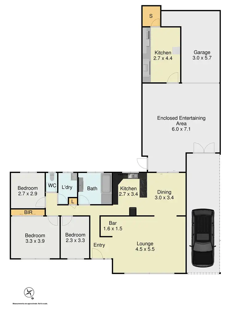 Floorplan of Homely house listing, 8 Truscott Place, Bidwill NSW 2770