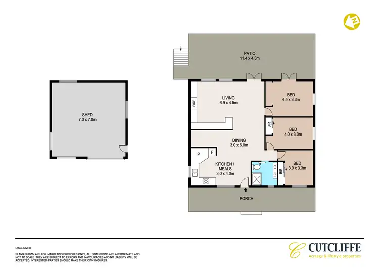 Floorplan of Homely rural property listing, 87 Cheesmans Road, Cattai NSW 2756
