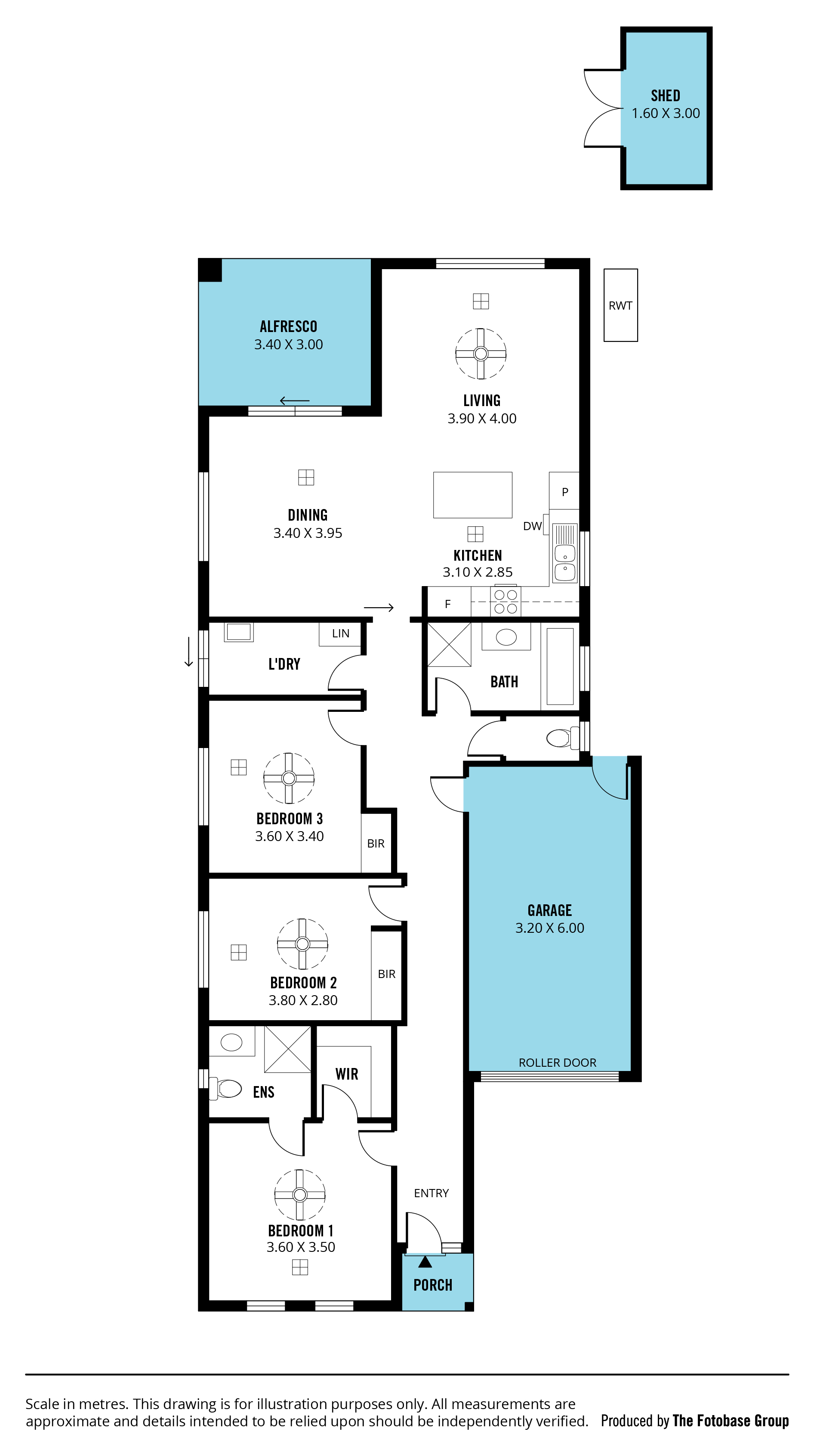 Floorplan of Homely house listing, 42a Thistle Avenue, Klemzig SA 5087