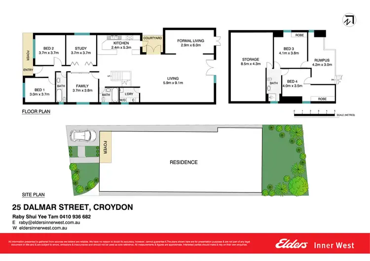 Floorplan of Homely house listing, 25 Dalmar Street, Croydon NSW 2132