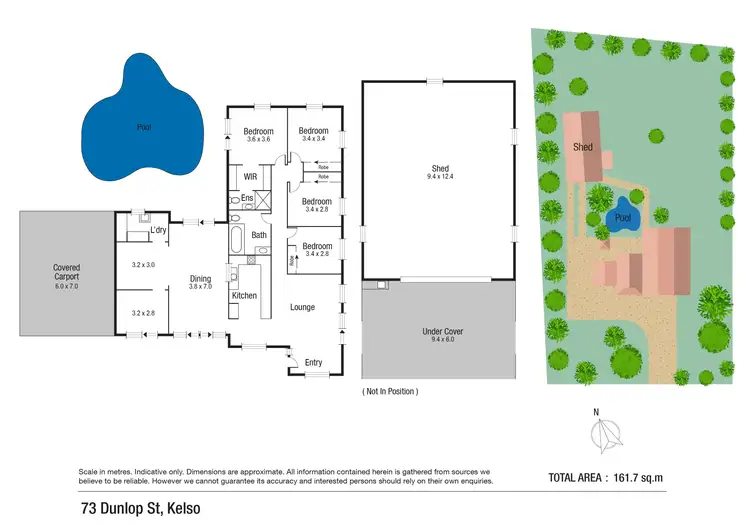 Floorplan of Homely house listing, 73 Dunlop Street, Kelso QLD 4815
