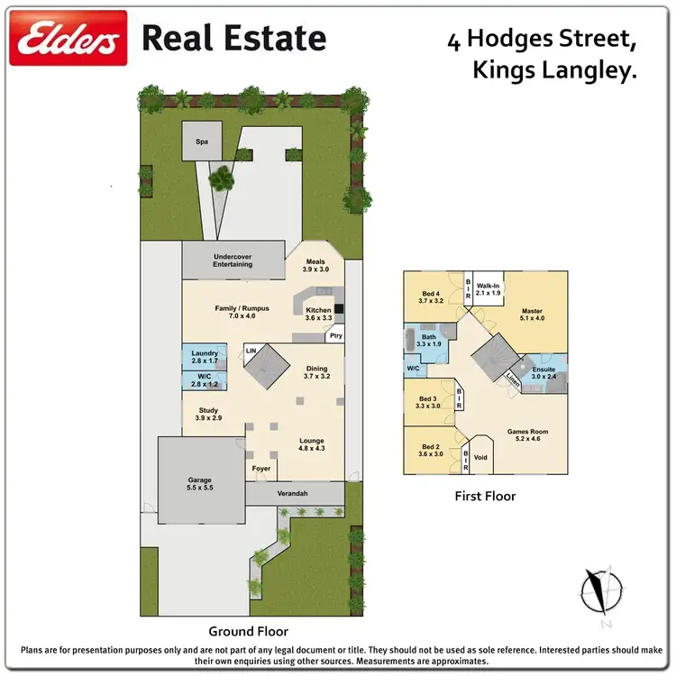 Floorplan of Homely house listing, 4 Hodges Street, Kings Langley NSW 2147