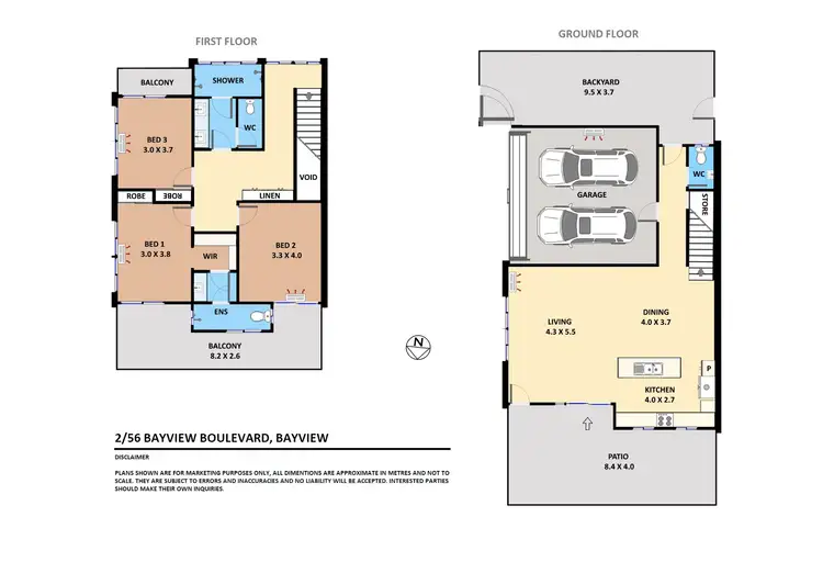 Floorplan of Homely unit listing, 2/56 Bayview Boulevard, Bayview NT 820