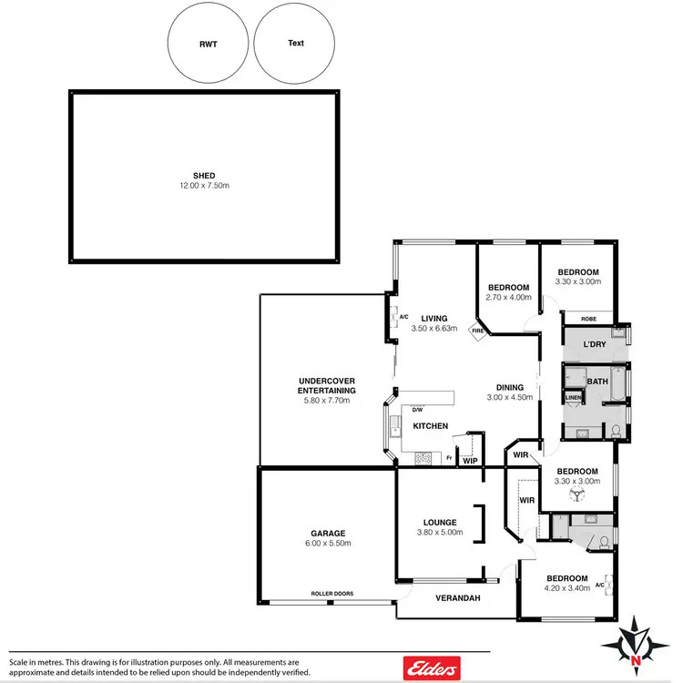 Floorplan of Homely house listing, 20 Gow Drive, Hindmarsh Island SA 5214