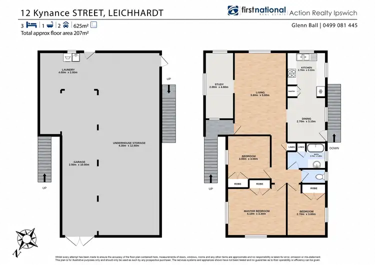 Floorplan of Homely house listing, 12 Kynance Street, Leichhardt QLD 4305