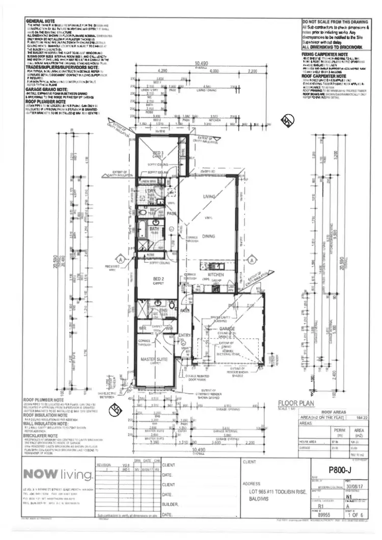 Floorplan of Homely house listing, 11 Toolibin Rise, Baldivis WA 6171