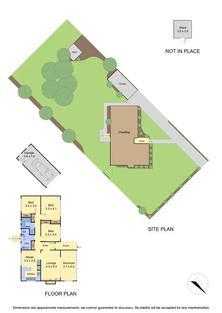 Floorplan of Homely house listing, 13 Cherry Street, Macleod VIC 3085