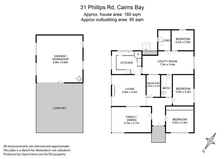 Floorplan of Homely house listing, 31 Phillips Road, Cairns Bay TAS 7116