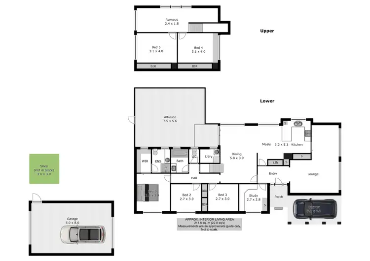Floorplan of Homely house listing, 63 Emerald Avenue, Wodonga VIC 3690