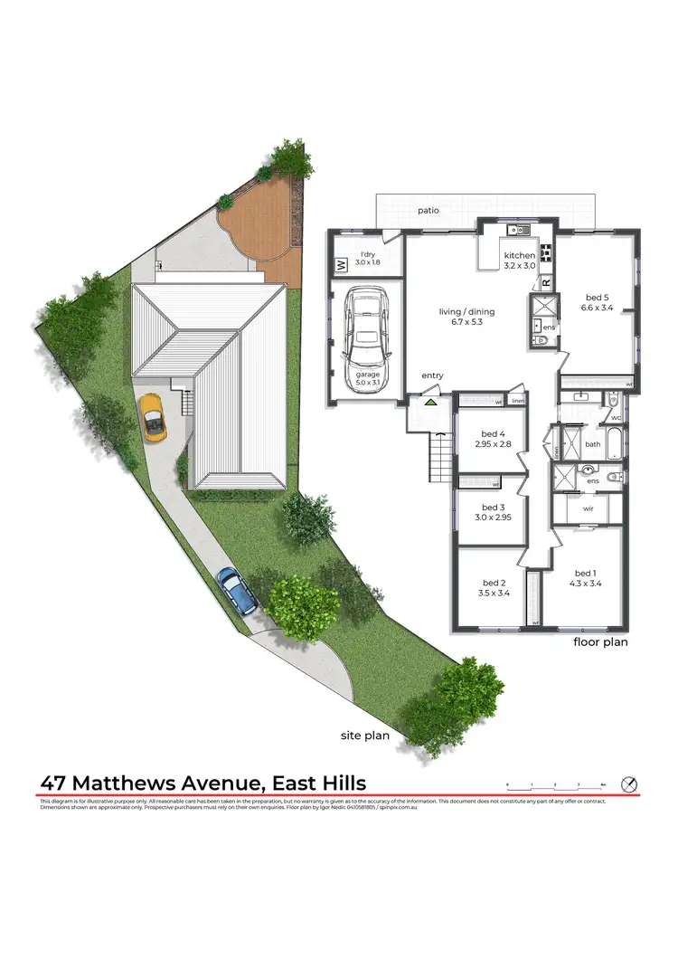 Floorplan of Homely house listing, 47 Matthews Avenue, East Hills NSW 2213