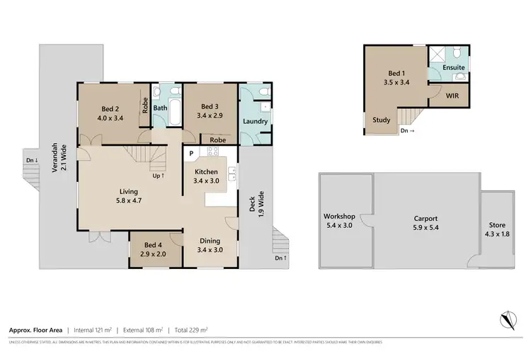 Floorplan of Homely house listing, 7 Renae Court, Eatons Hill QLD 4037