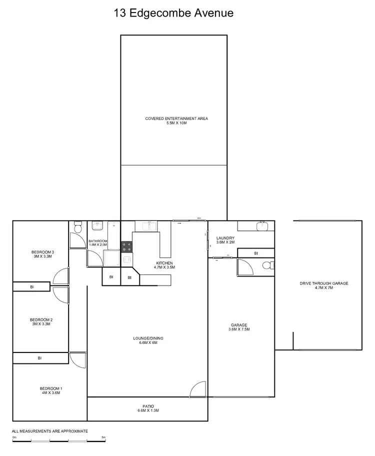 Floorplan of Homely house listing, 13 Edgecombe Avenue, Junction Hill NSW 2460