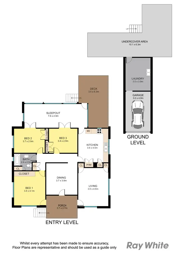 Floorplan of Homely house listing, 45 Montpelier Street, Grange QLD 4051
