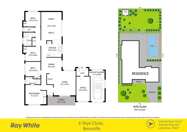 Floorplan of Homely house listing, 6 Skye Close, Bensville NSW 2251