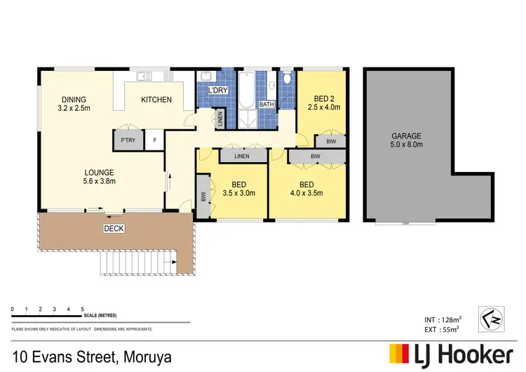 Floorplan of Homely house listing, 10 Evans Street, Moruya NSW 2537