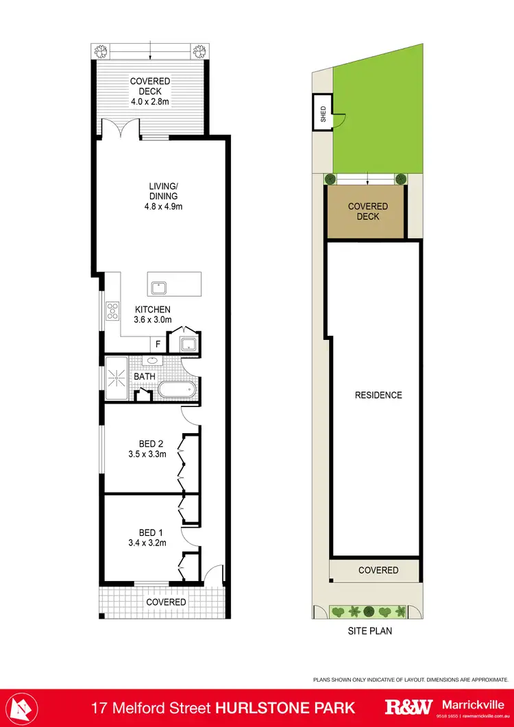 Floorplan of Homely house listing, 17 Melford Street, Hurlstone Park NSW 2193